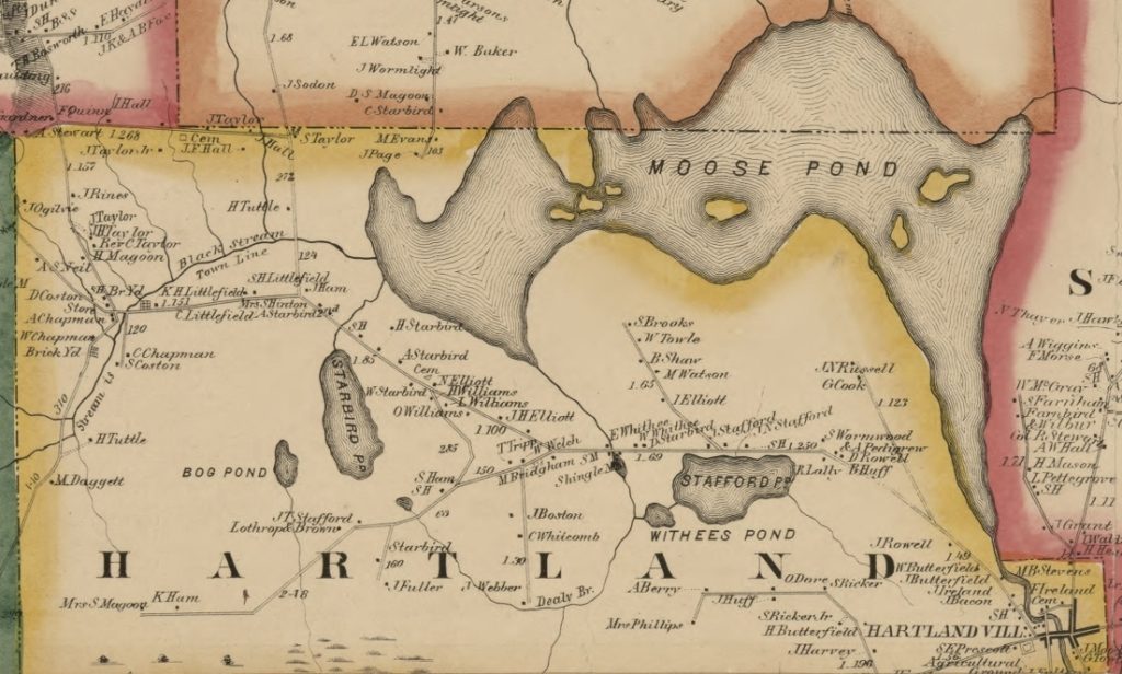 Great Moose Lake Hartland, Maine