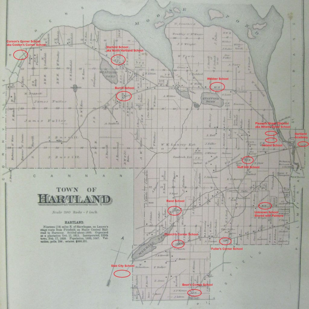 Hartland, Maine Common Schools